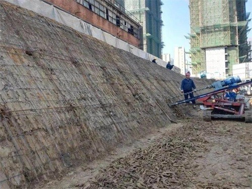 贵德建筑边坡支护